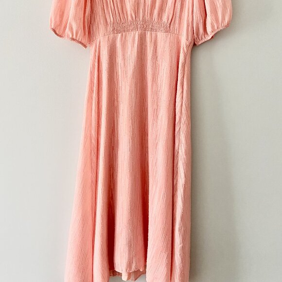 CALVIN KLEIN Peach Dress - Size 2 - Picture 7 of 7